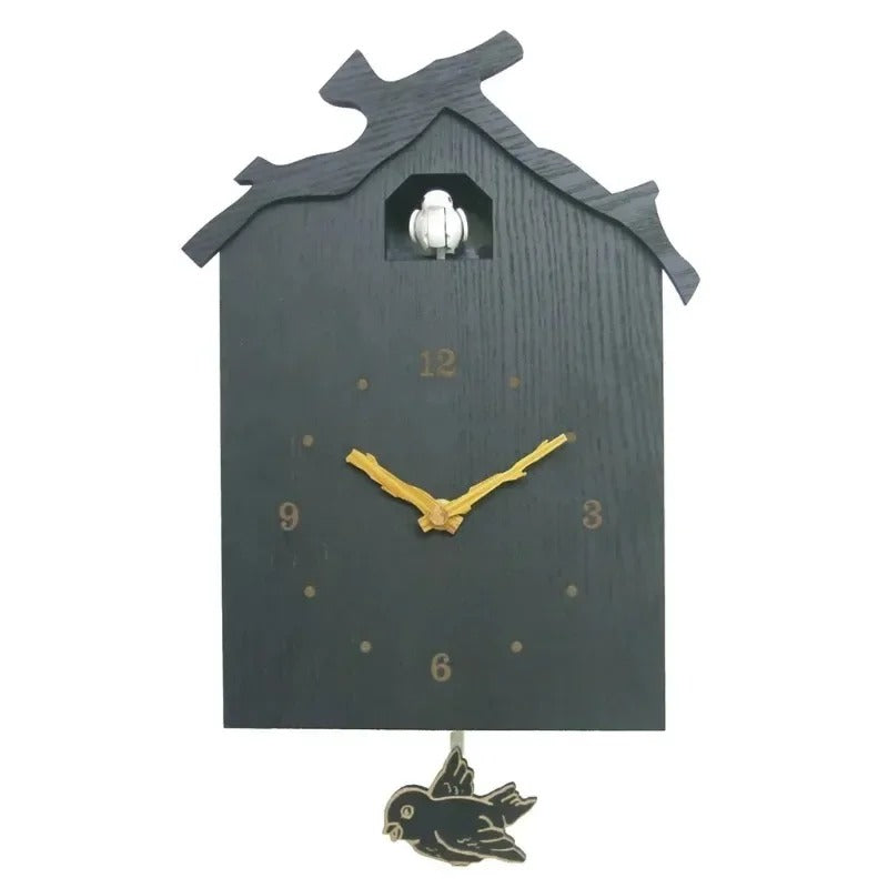 Horloge Murale Coucou Noir