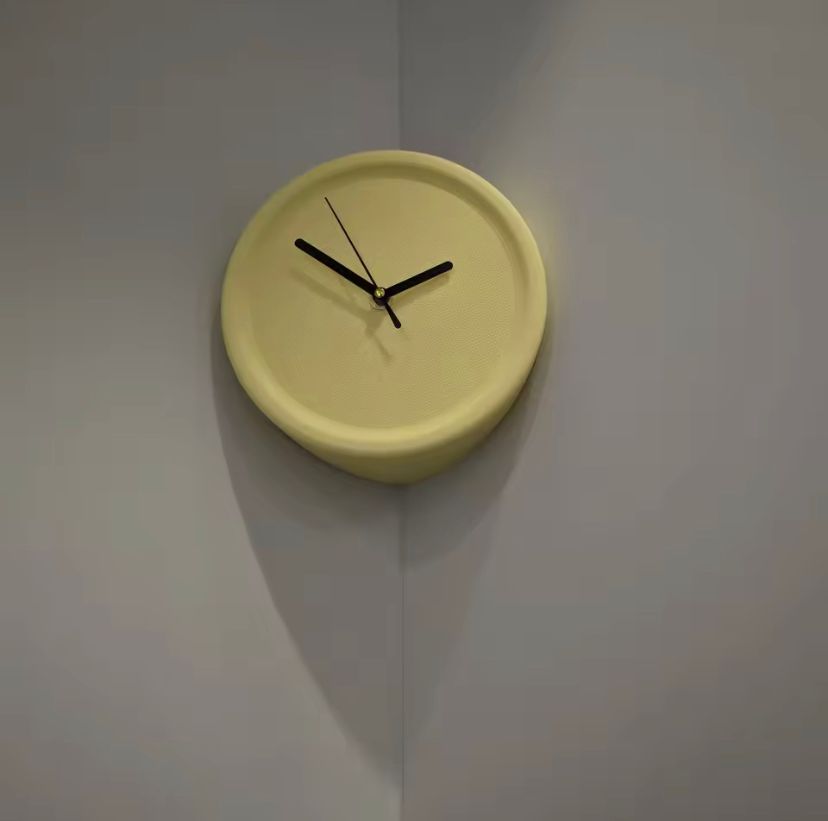 Horloge Murale Coin Rose