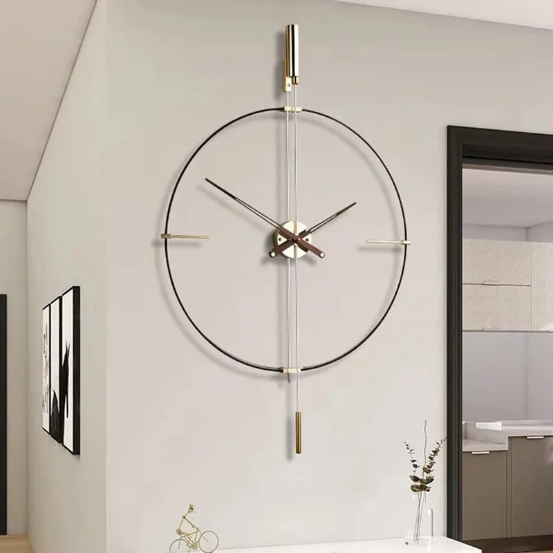 Horloge Murale Cercle Minimaliste