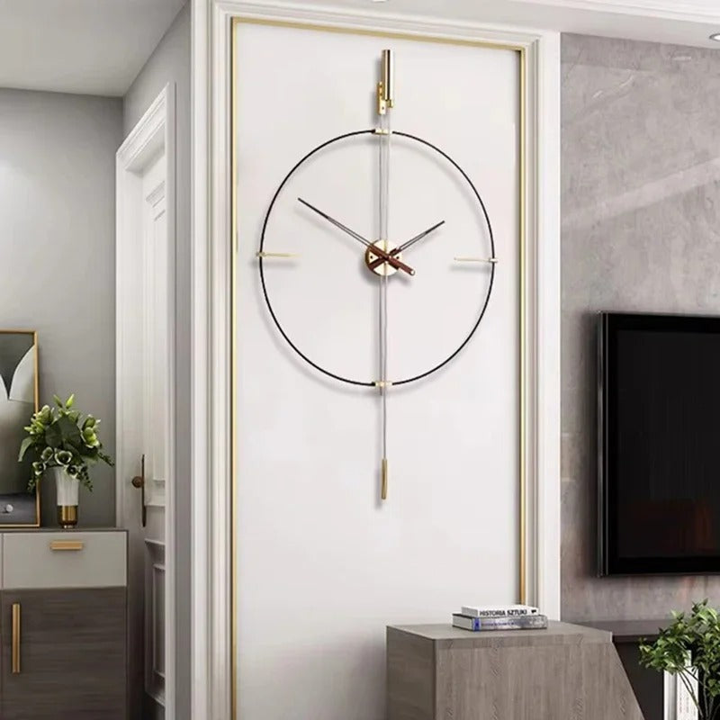 Horloge Murale Cercle Minimaliste