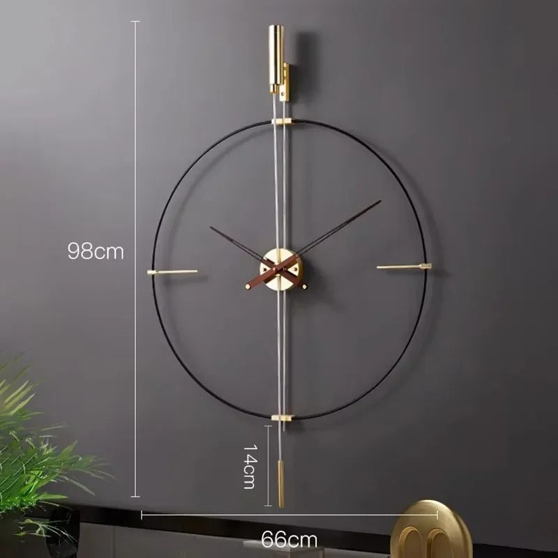 Horloge Murale Cercle Minimaliste