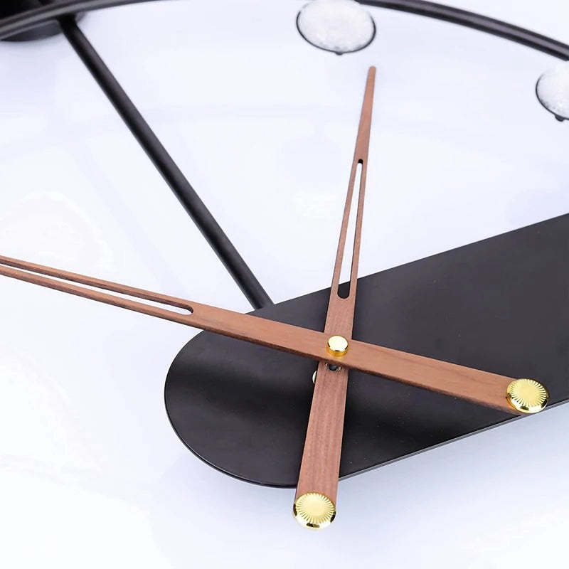 Horloge Murale Cercle Transparent