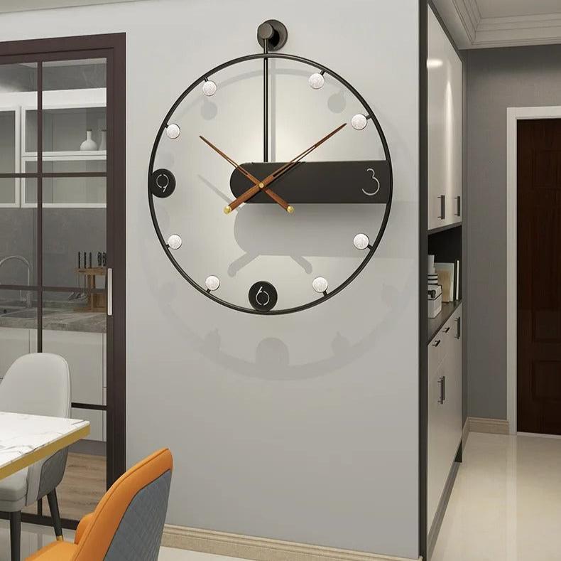 Horloge Murale Cercle Transparent
