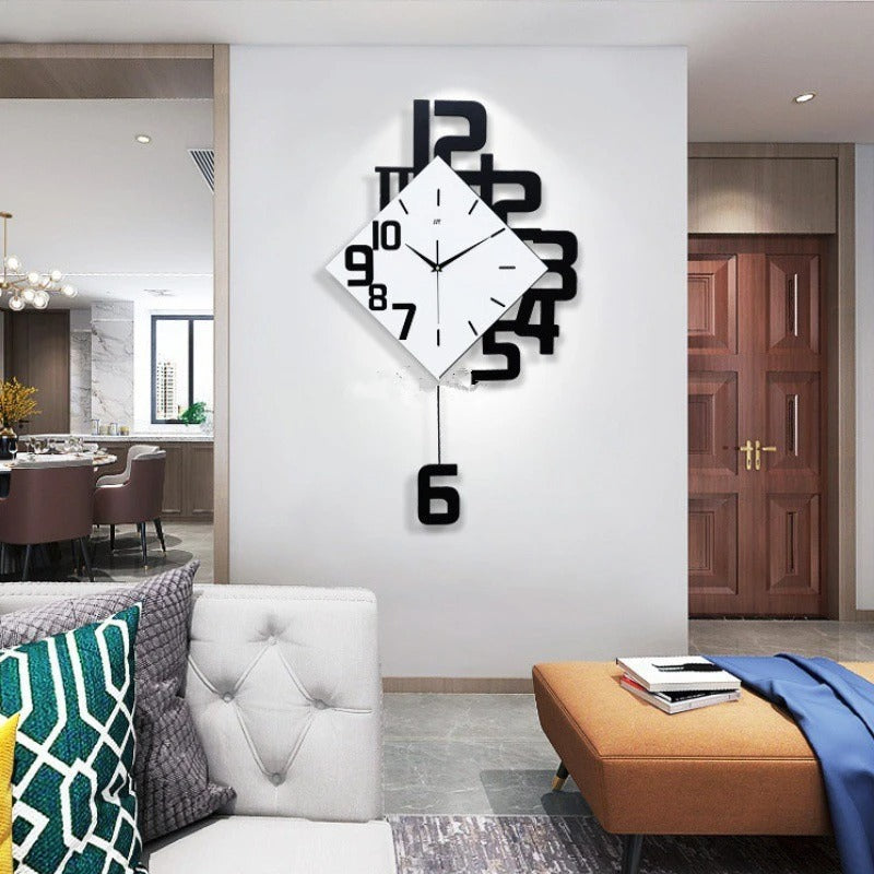 Horloge Murale Carré Pendule
