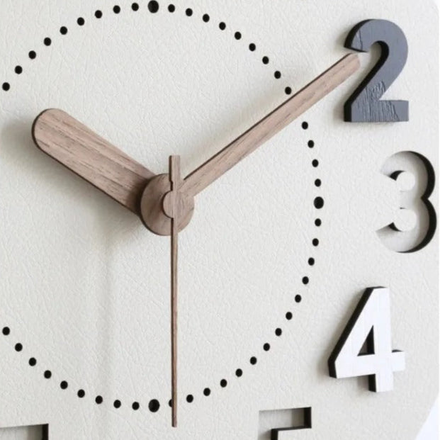 Horloge Murale Chiffres 3D