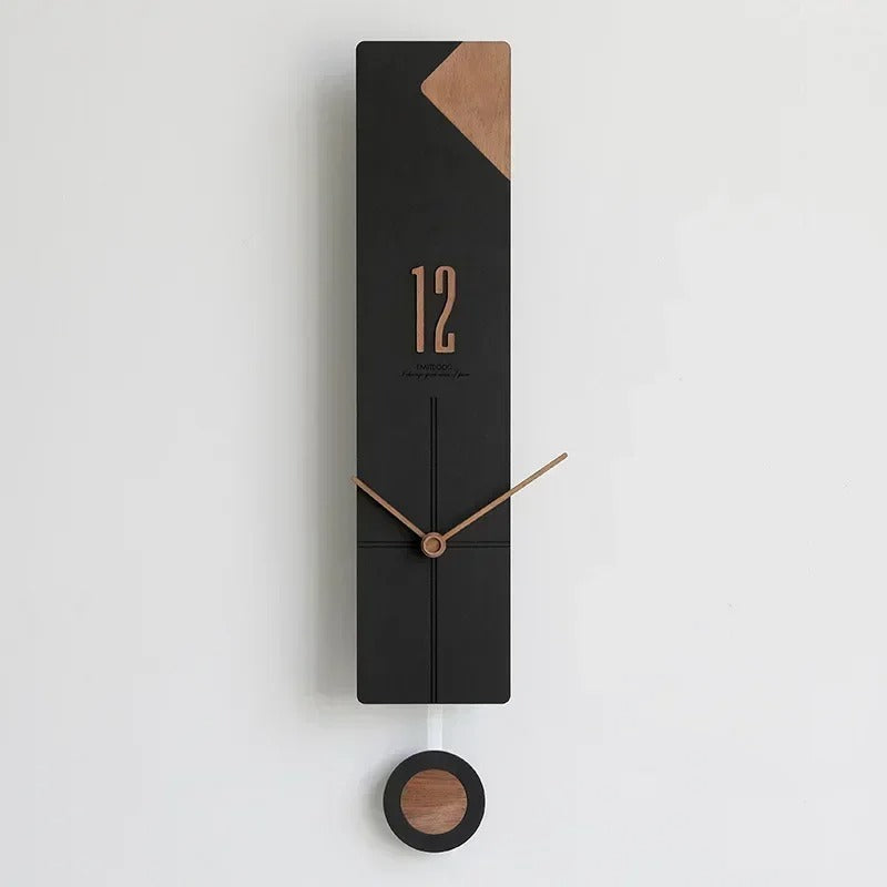 Horloge Murale Bois Long