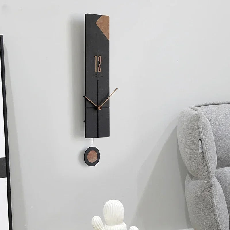 Horloge Murale Bois Long
