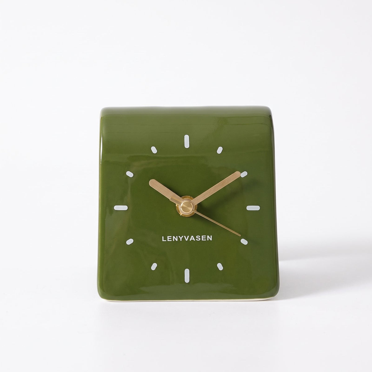Horloge À Poser Verte