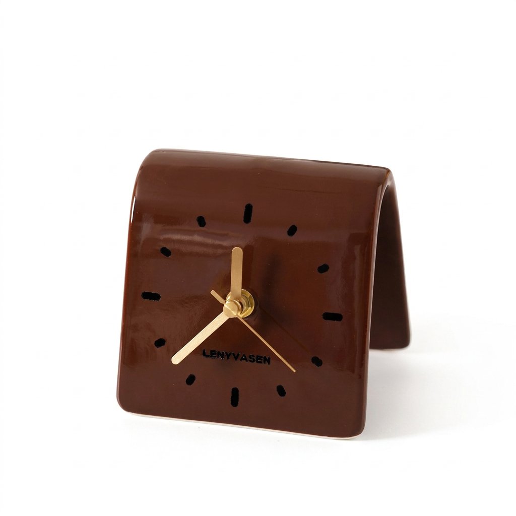 Horloge À Poser Verte