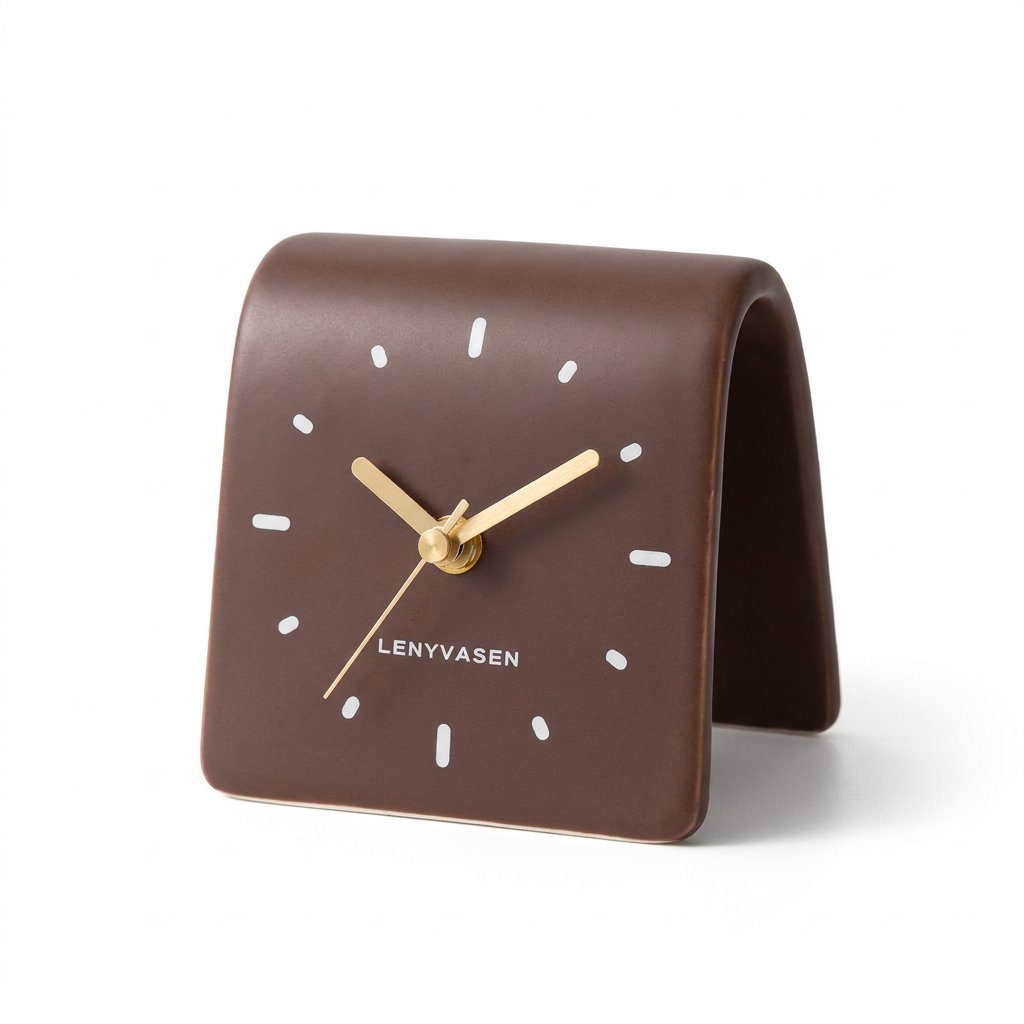 Horloge À Poser Verte