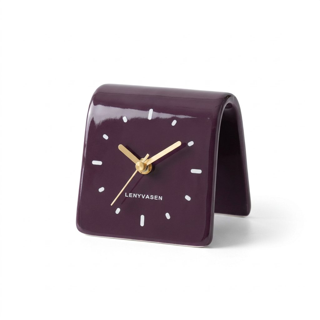 Horloge À Poser Verte