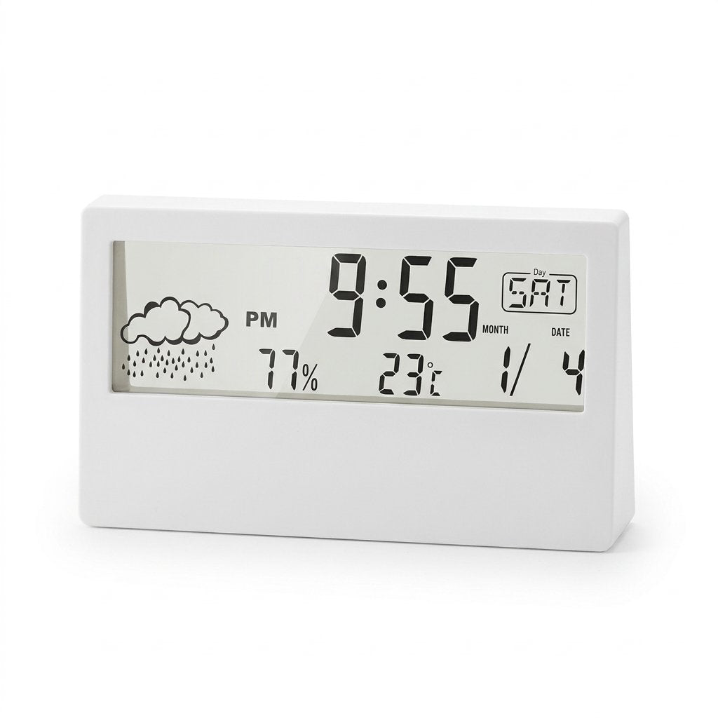 Horloge À Poser Digitale Météo