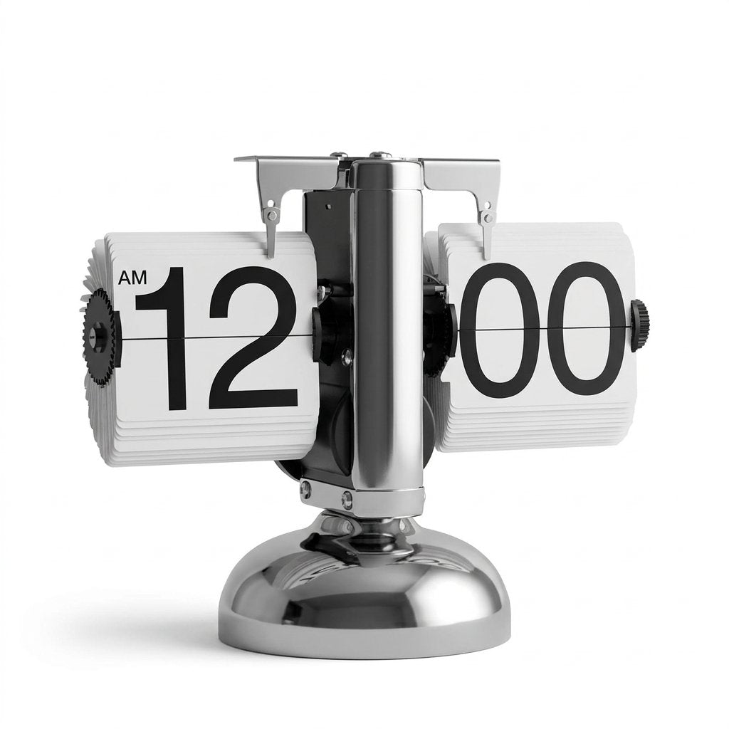 Horloge À Poser Flip Numérique