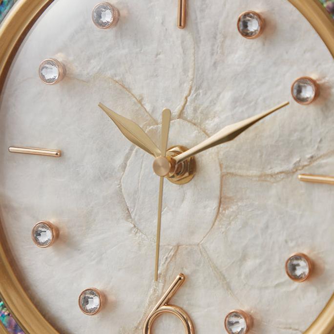 Horloge À Poser Cristal Éclat