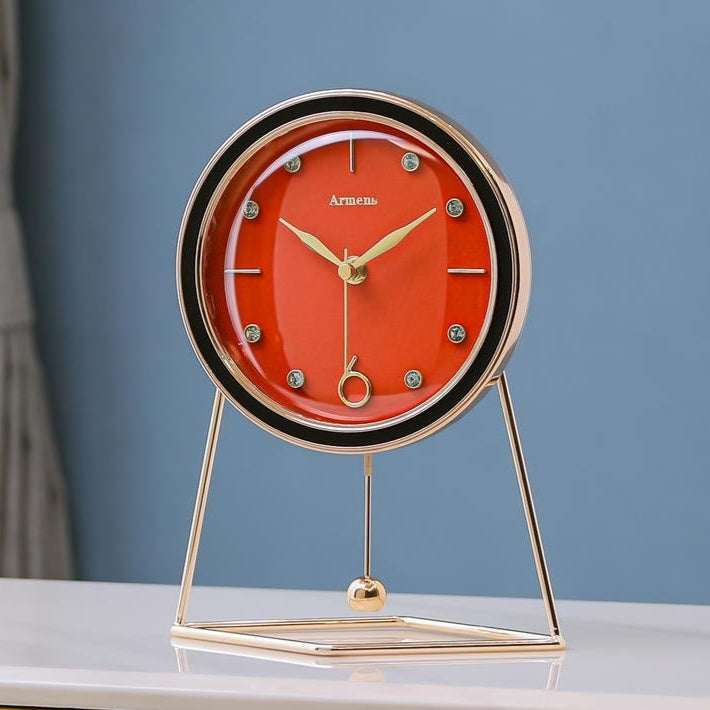 Horloge Murale Métal Pendule