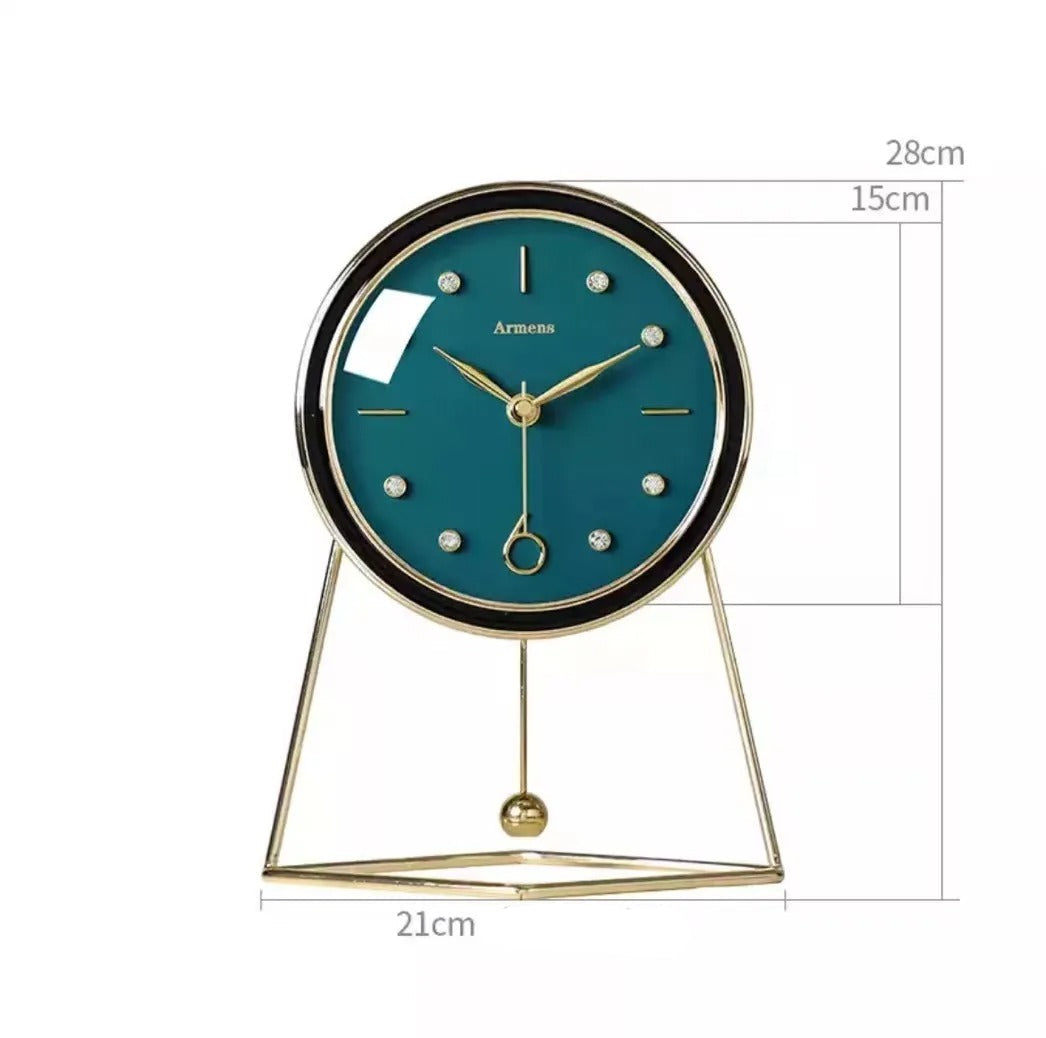 Horloge Murale Métal Pendule
