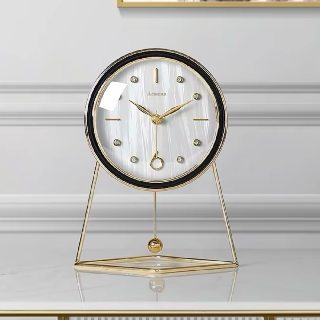 Horloge Murale Métal Pendule