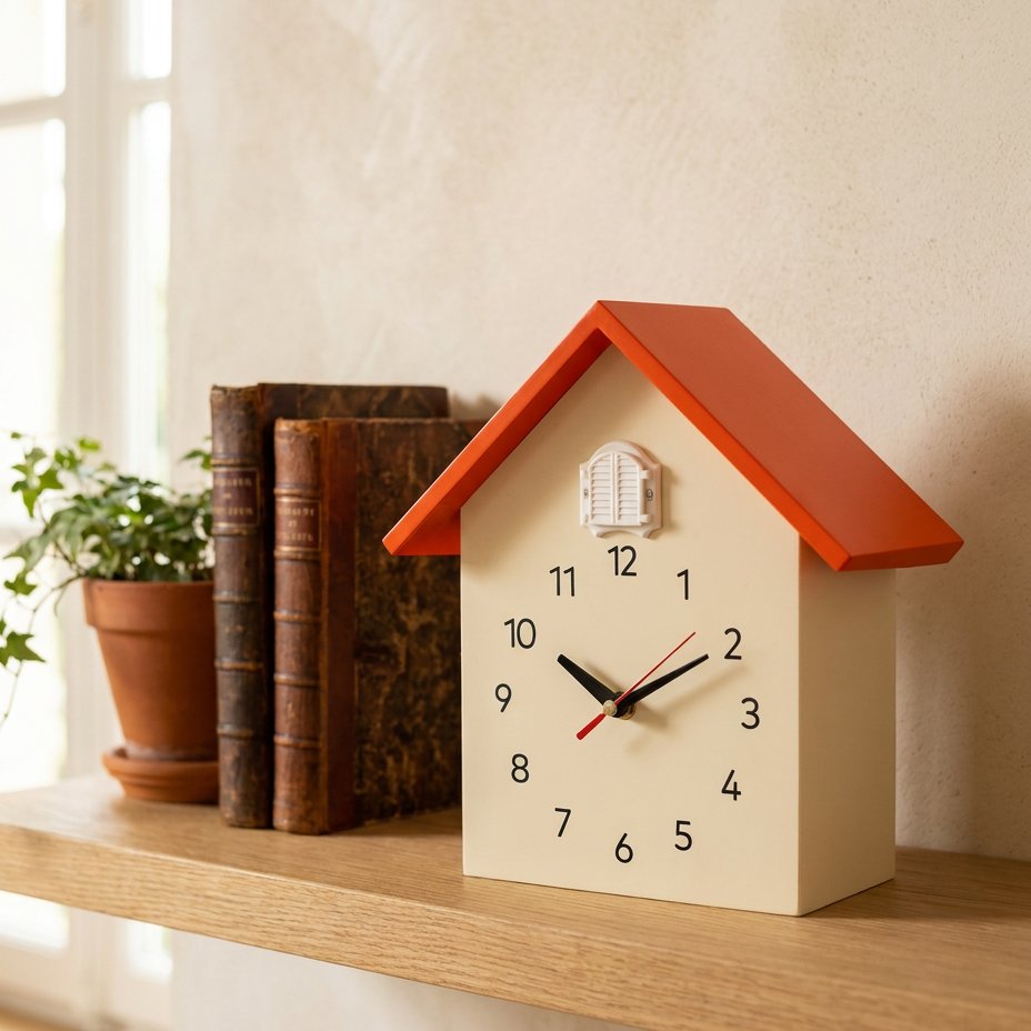 Horloge À Poser Maison Coucou