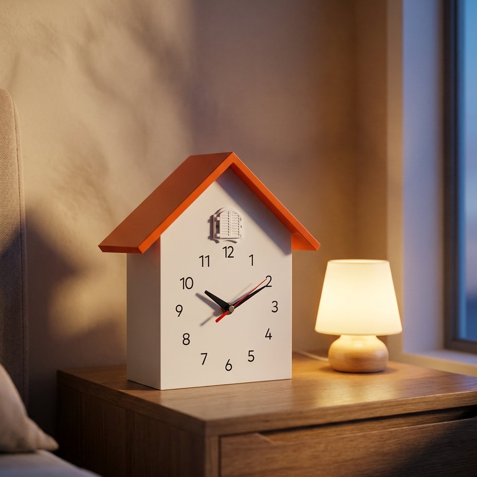 Horloge À Poser Maison Coucou