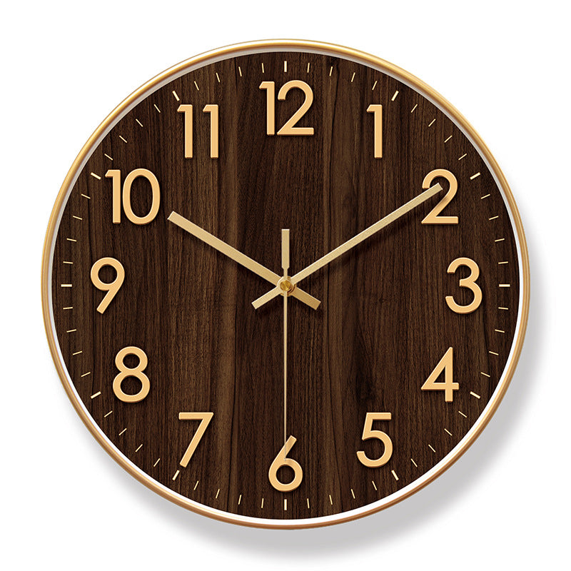 Horloge Murale Bois Naturel