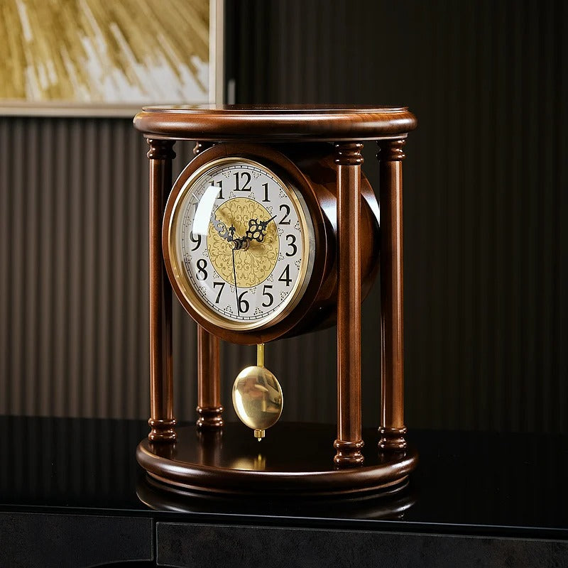 Horloge À Poser Pendule Vintage