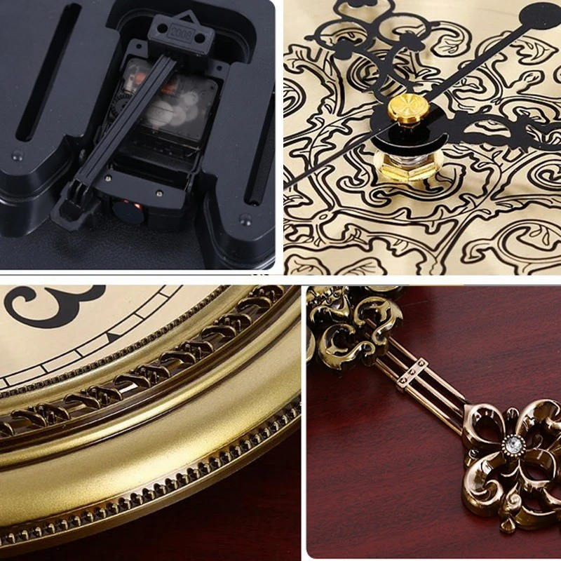 Horloge Murale Vintage Bronze