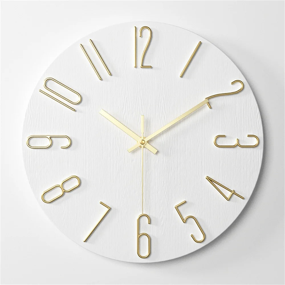 Horloge Murale Chiffres Modernes