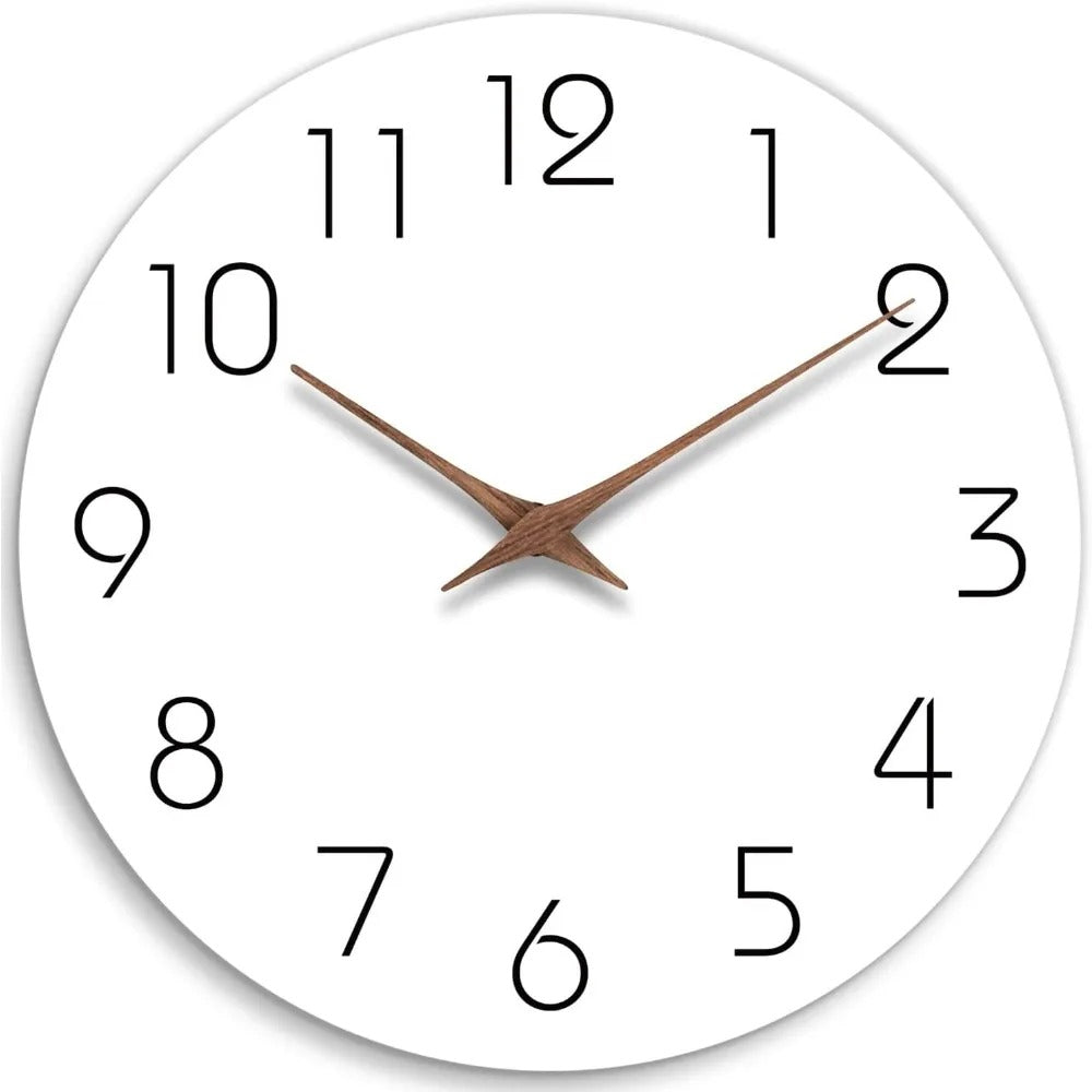 Horloge Murale Design Blanc