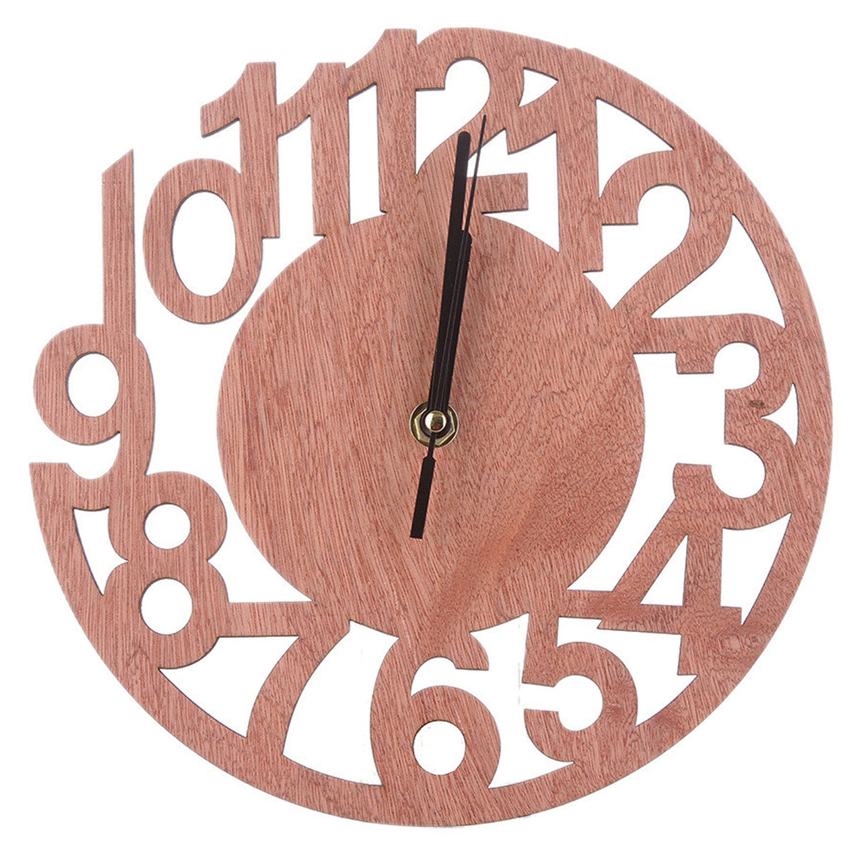 Horloge Murale Découpe Bois