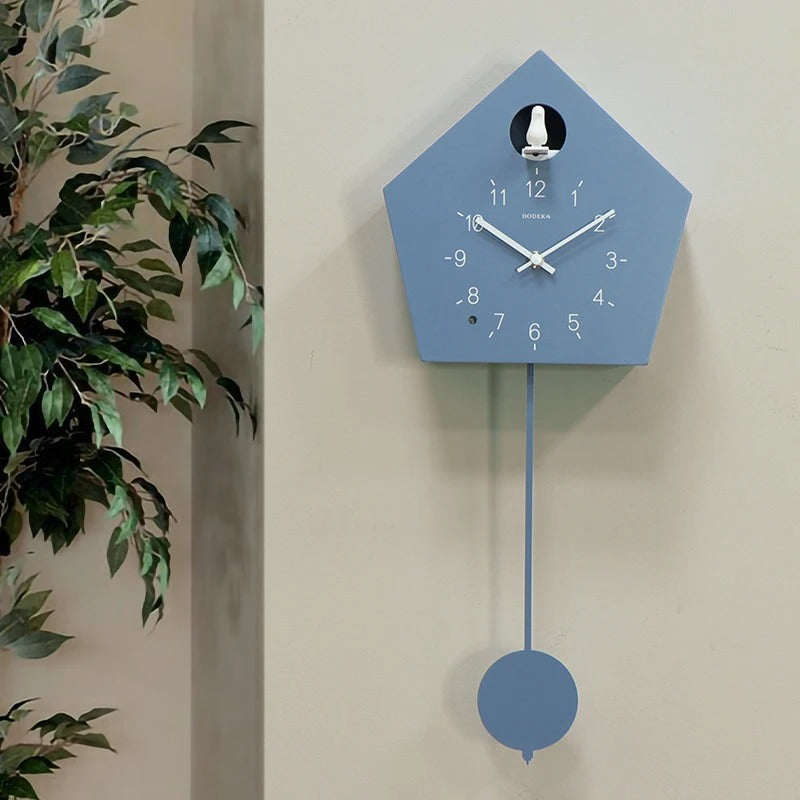 Horloge Murale Coucou Minimaliste
