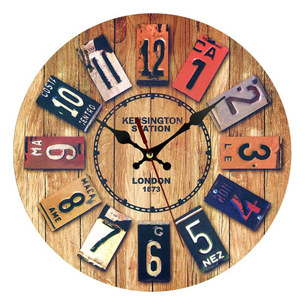 Horloge Murale Plaques Paris