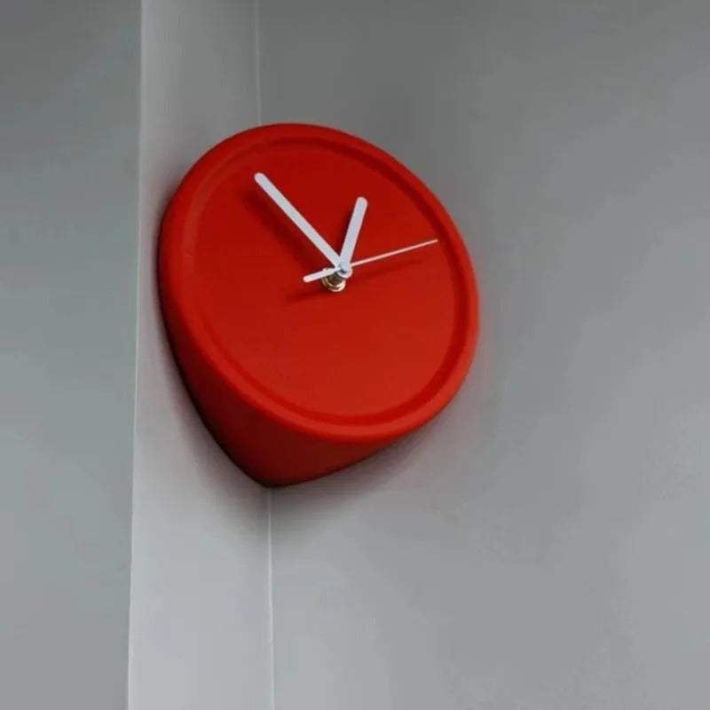 Horloge Murale Coin Rose