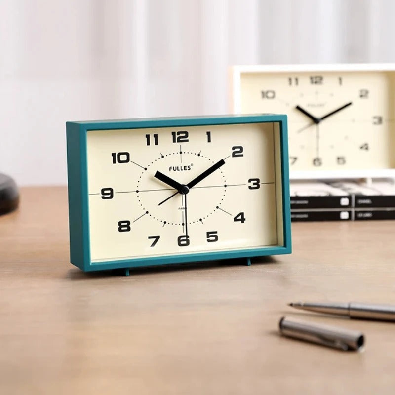Horloge Murale Rectangulaire Noir