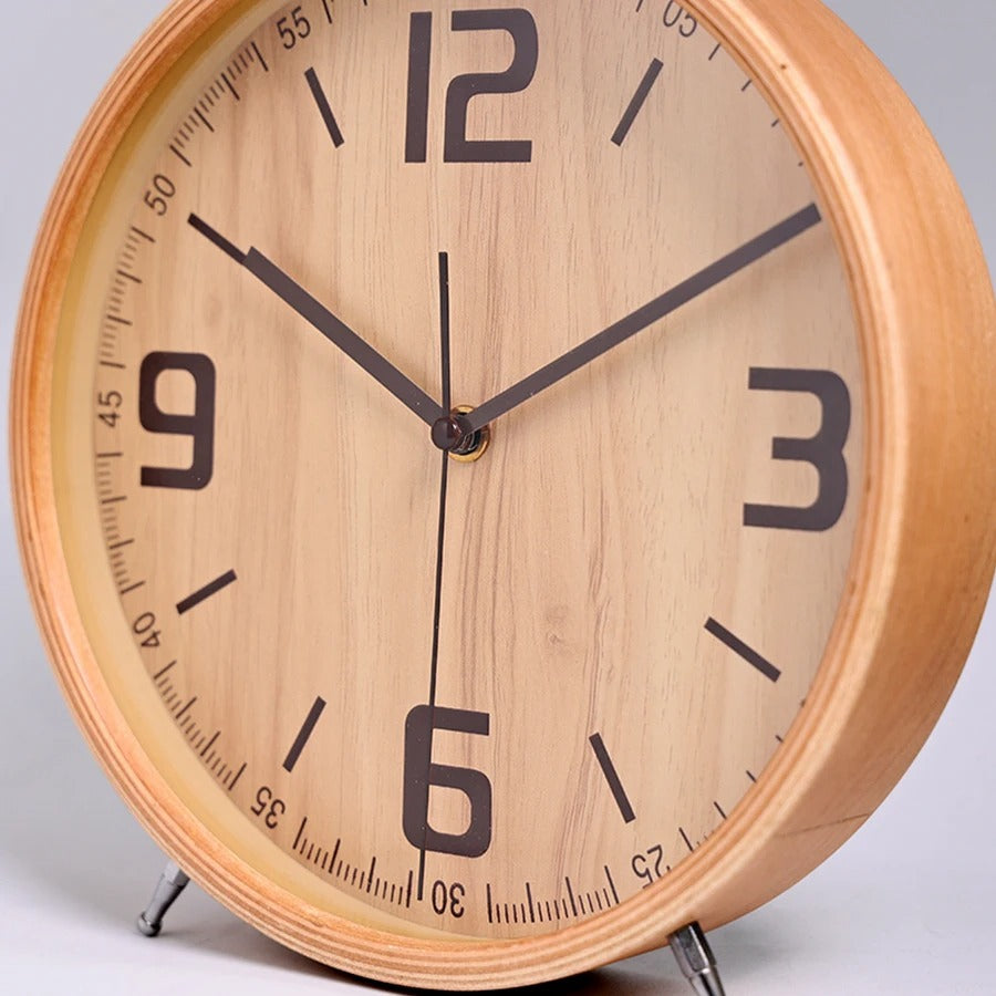 Horloge À Poser Chiffres Noir