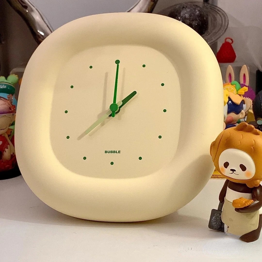 Horloge À Poser Minimaliste Bubble