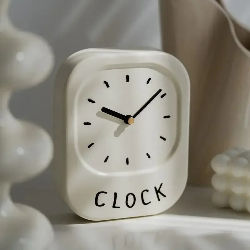 Horloge À Poser Design Épuré