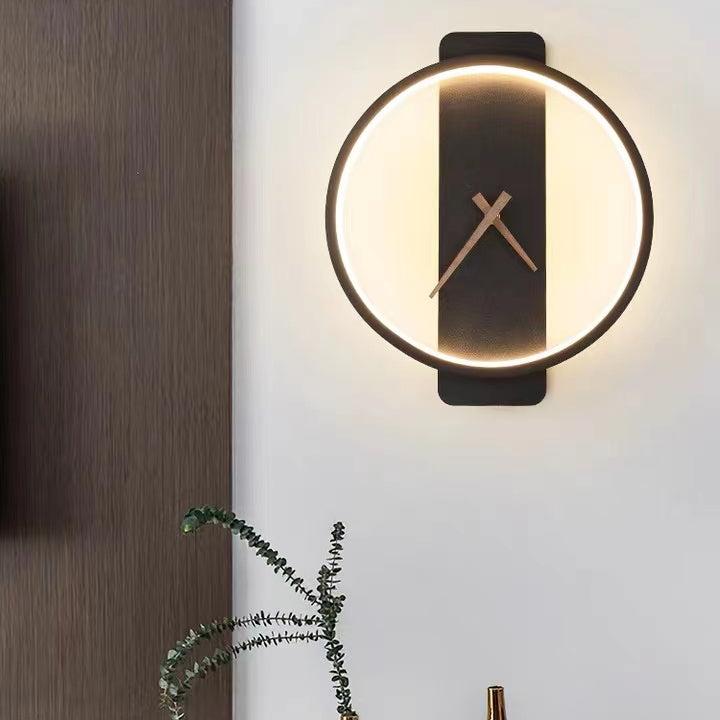 Horloge Murale Anneau LED