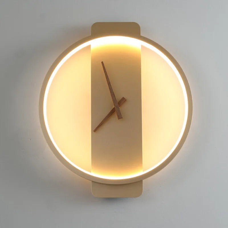 Horloge Murale Anneau LED