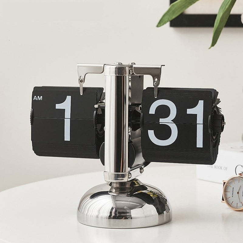 Horloge À Poser Flip Numérique