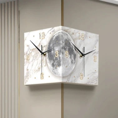 Horloge Murale Cube Lune