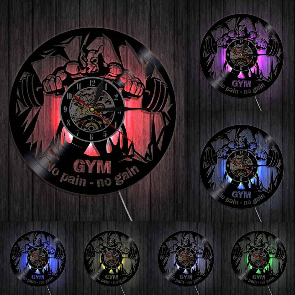 Horloge Murale Gym LED
