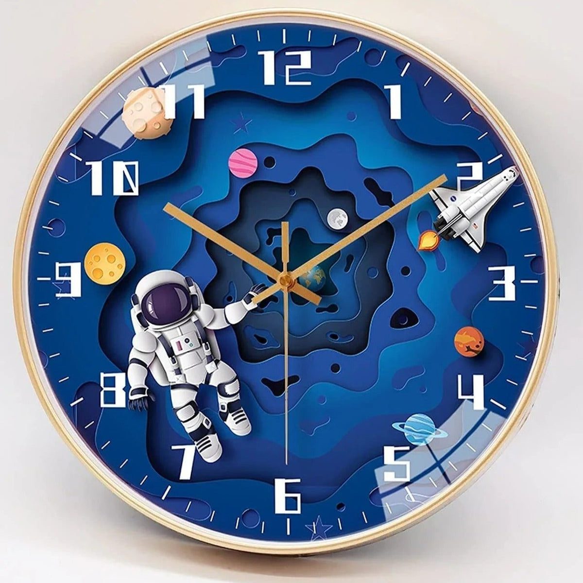 Horloge Murale Espace Enfant
