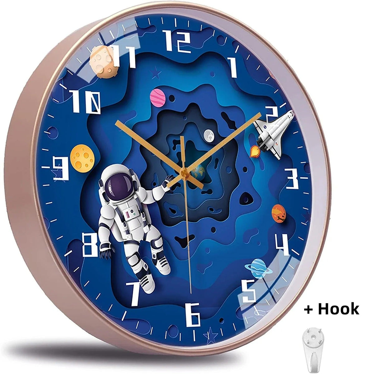 Horloge Murale Espace Enfant