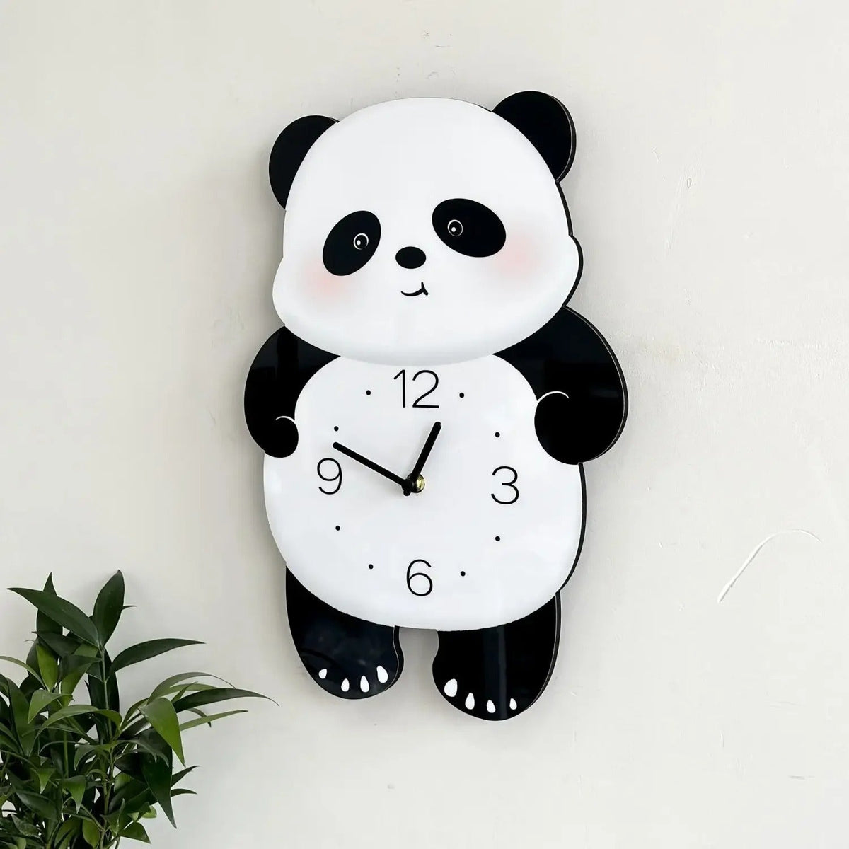 Horloge Murale Panda Enfant