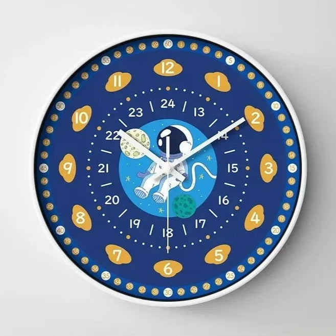 Horloge Murale Enfant Cosmos
