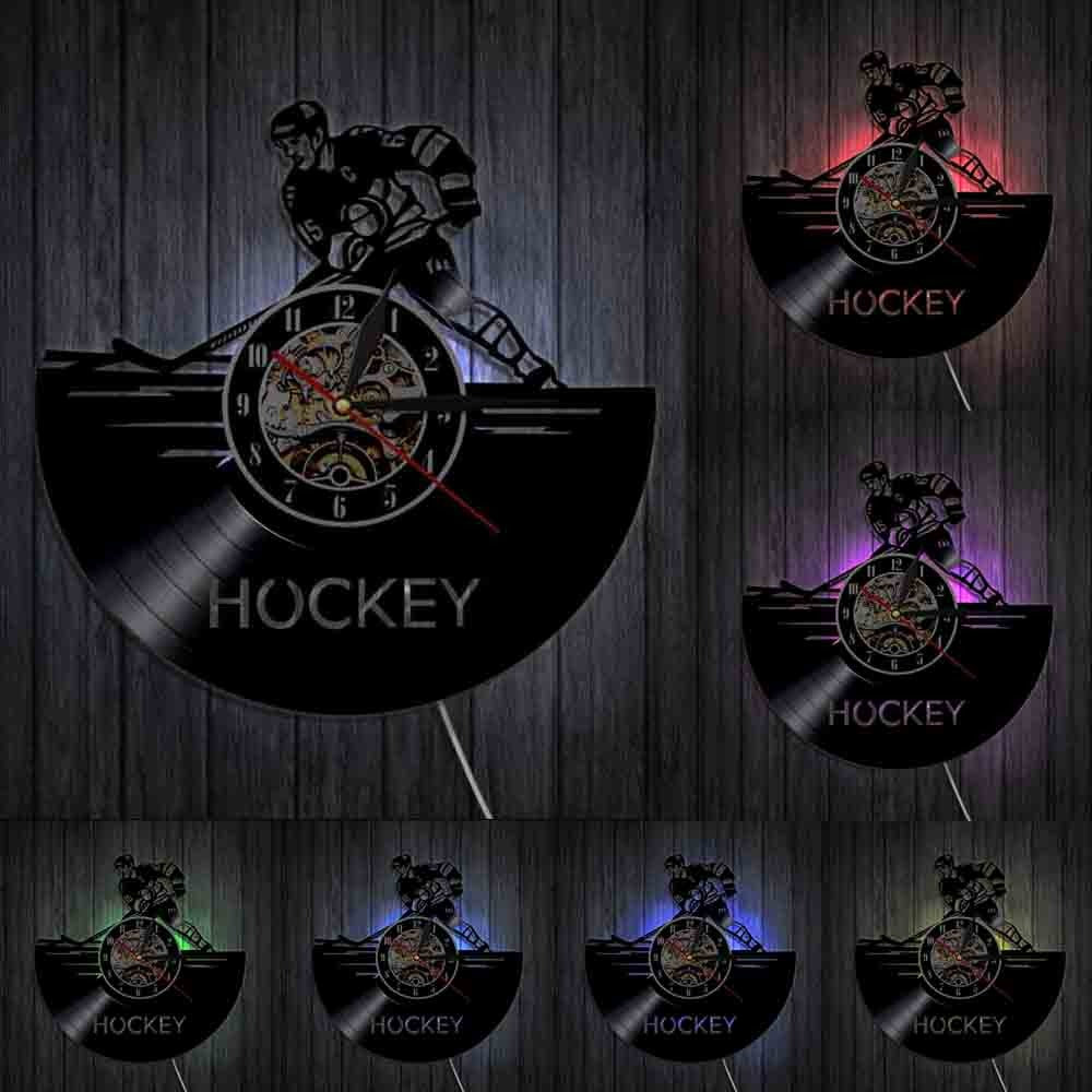 Horloge Murale Hockey Sportive