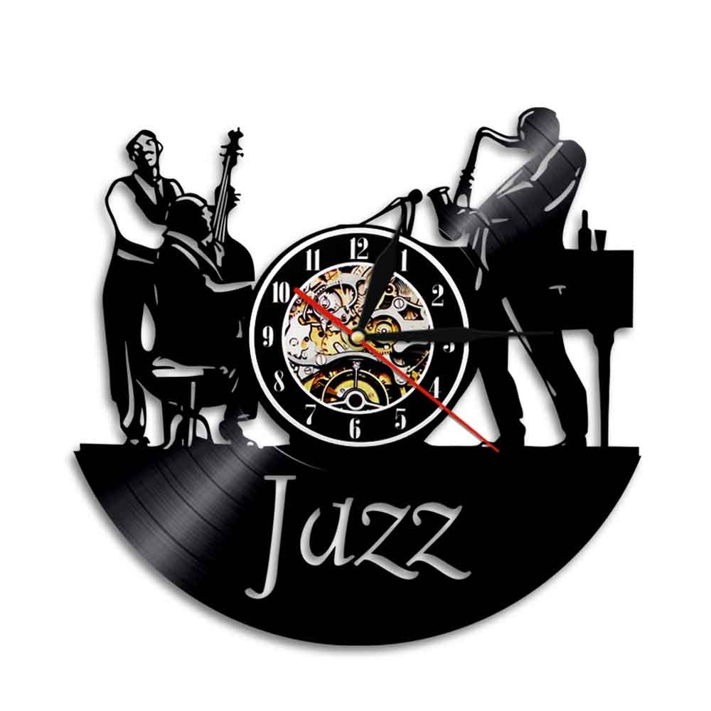 Horloge Murale Instrument Jazz