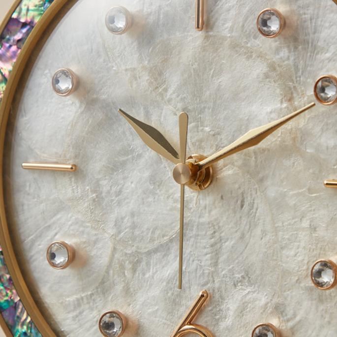 Horloge À Poser Éléphant Laiton