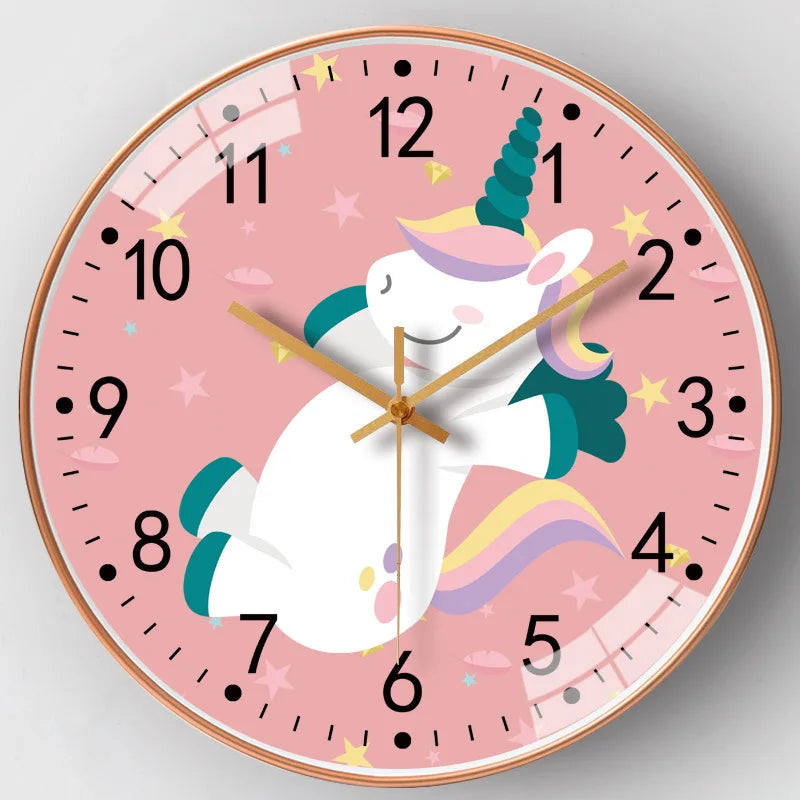 Horloge Murale Licorne Enfant