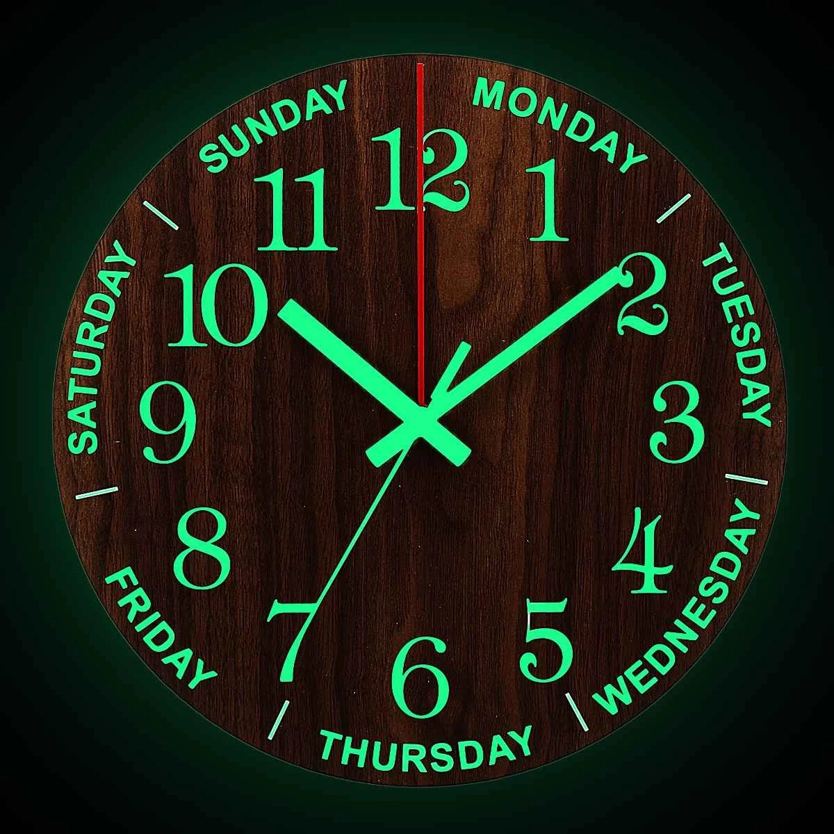 Horloge Murale Jours Semaine